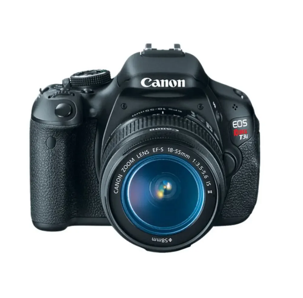 Canon EOS Rebel T3i and EF-S 18-55mm lens
